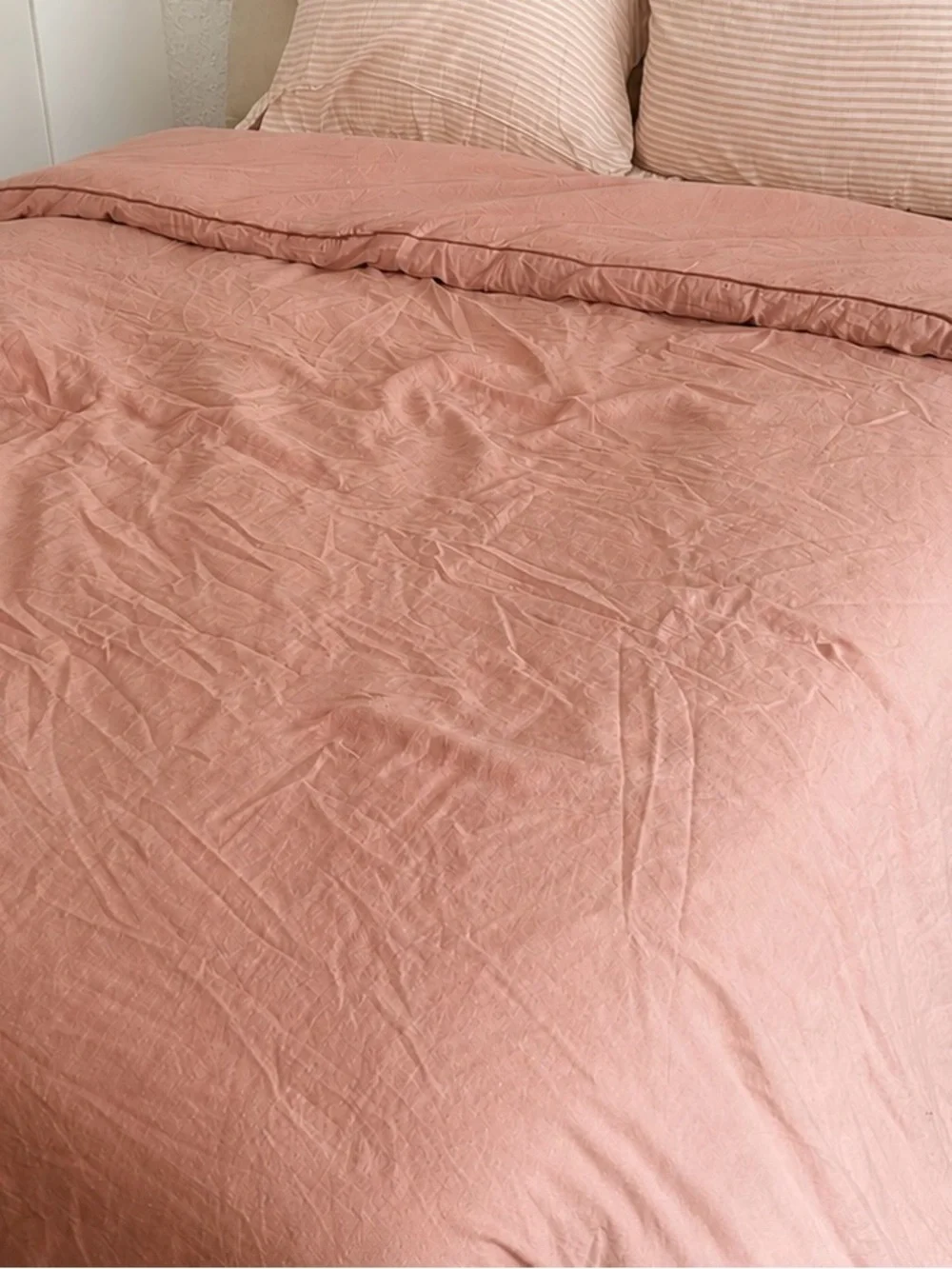 Coral miryana comforter set with shams